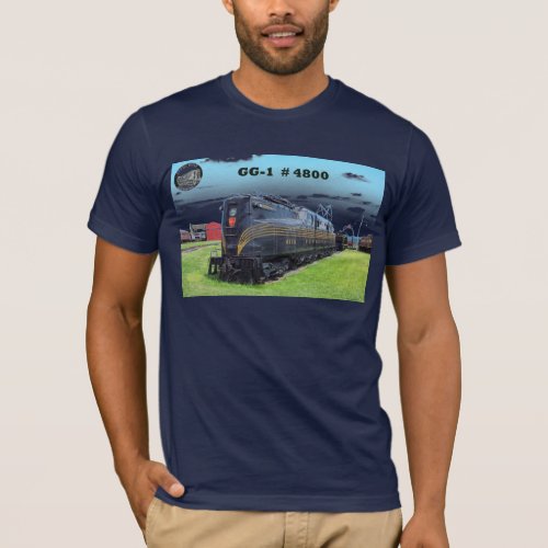 Pennsylvania Railroad Locomotive GG_1 4800 _2_ T_ T_Shirt