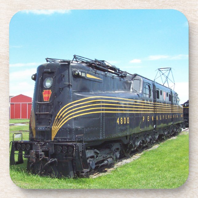 Pennsylvania Railroad Locomotive GG-1 #4800 Coaster (Front)