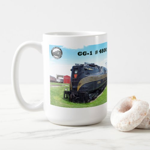 Pennsylvania Railroad Locomotive GG_1 4800    Cof Coffee Mug