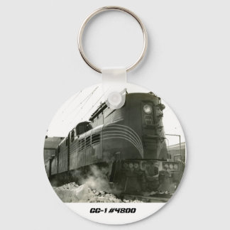 Pennsylvania Railroad Locomotive GG-1 #4800 Keychain