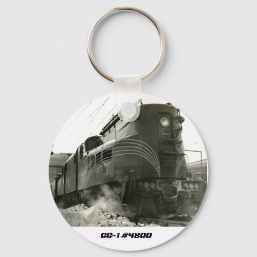 Pennsylvania Railroad Locomotive GG_1 4800   Keychain