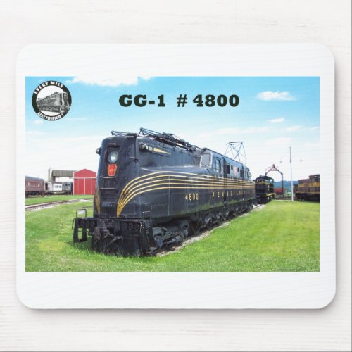 Pennsylvania Railroad Locomotive GG_1 4800  Mouse Mouse Pad
