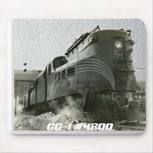 Pennsylvania Railroad Locomotive GG_1 4800  Mouse Pad