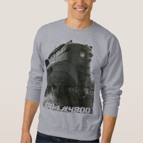 Pennsylvania Railroad Locomotive GG_1 4800     Sweatshirt