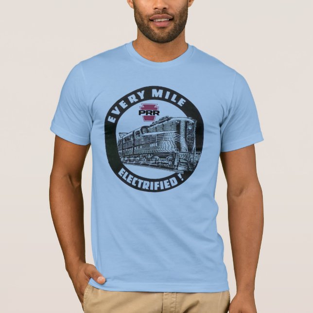 Pennsylvania Railroad Locomotive GG-1 #4800 T-Shir T-Shirt (Front)