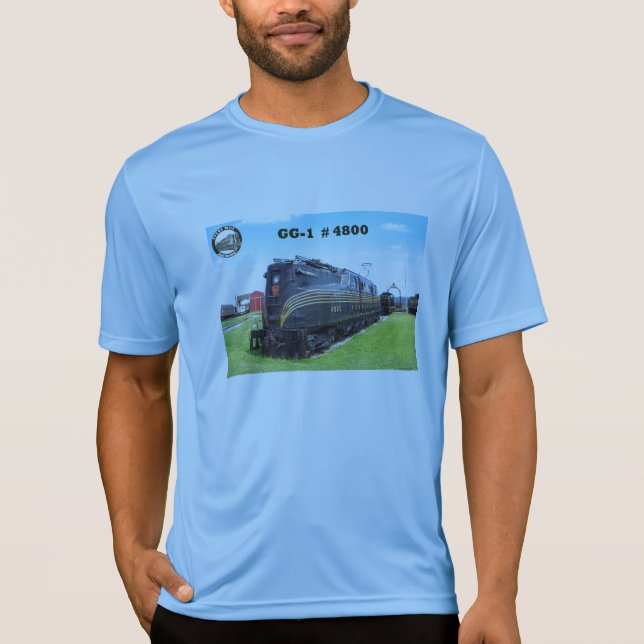 Pennsylvania Railroad Locomotive GG-1 #4800   T-Shirt (Front)