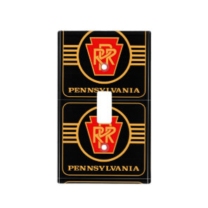 Pennsylvania Railroad Logo, Light Switch Cover