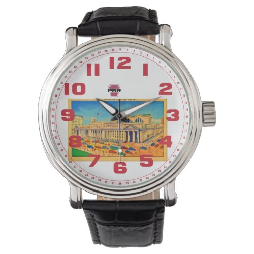 Pennsylvania railroad  Penn station in New York    Watch