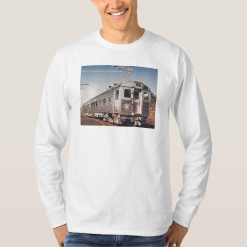 Pennsylvania Railroad Silverliner Electric Coach T_Shirt