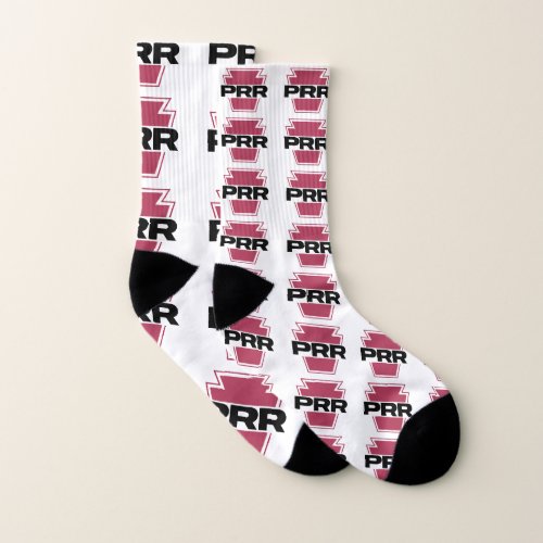 Pennsylvania Railroad special logo Socks