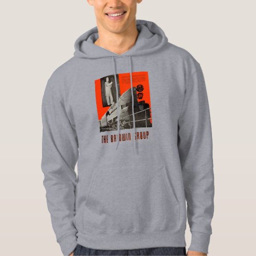 Pennsylvania Railroad T1 Locomotive 6111    Hoodie