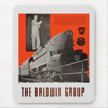 Pennsylvania Railroad T1 Locomotive 6111 Mouse Pad by stanrail at Zazzle