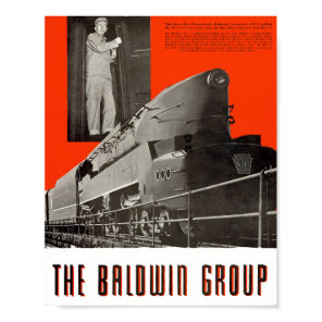 Pennsylvania Railroad T1 Locomotive 6111 Poster