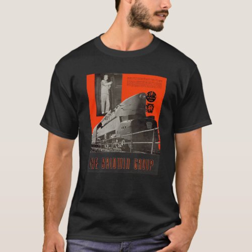 Pennsylvania Railroad T1 Locomotive 6111    T_Shirt