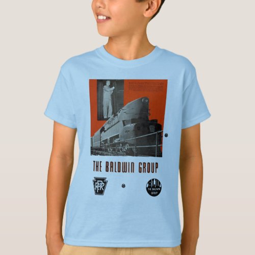 Pennsylvania Railroad T1 Locomotive 6111     T_Shirt