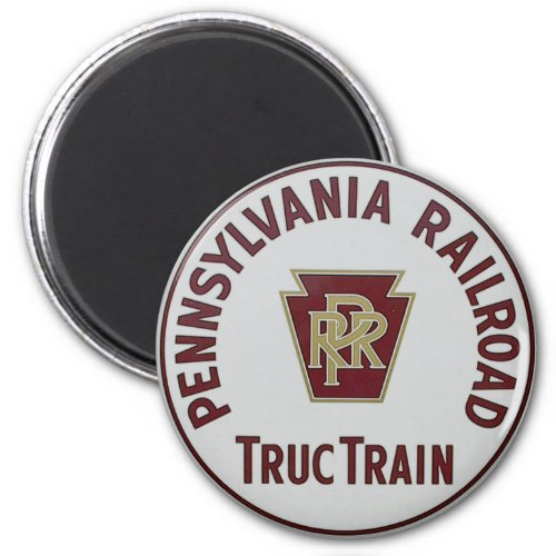 Pennsylvania Railroad TrucTrain Service Magnet