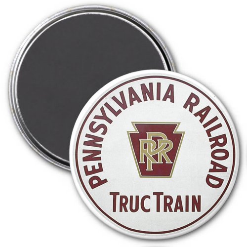 Pennsylvania Railroad TrucTrain Service      Magnet