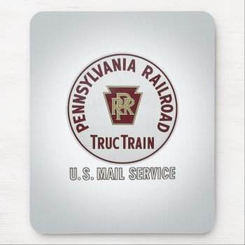 Pennsylvania Railroad Tructrain Service    Mouse Pad by stanrail at Zazzle