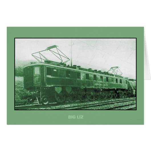 Pennsylvania Railroad's class FF1 Locomotive (Front Horizontal)