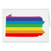pennsylvania rainbow stripes (Front Horizontal)