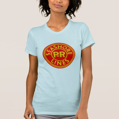 Pennsylvania Reading Seashore Lines Logo T_Shirt