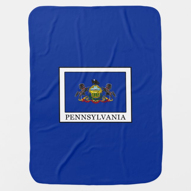 Pennsylvania Receiving Blanket (Front)