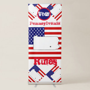 PENNSYLVANIA RETRACTABLE BANNER