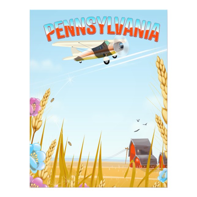 Pennsylvania Rural travel poster (Front)