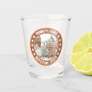 Pennsylvania                                       shot glass