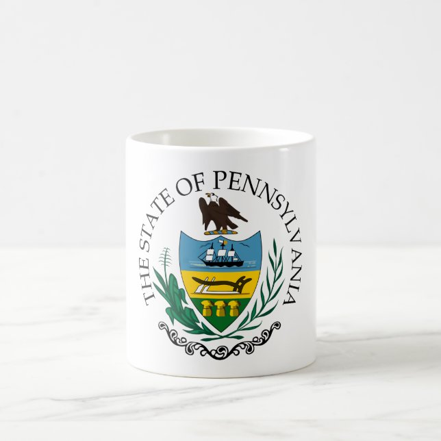 Pennsylvania sign coffee mug (Center)