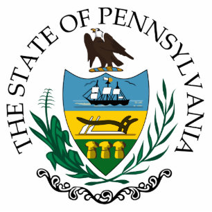 Pennsylvania sign cutout