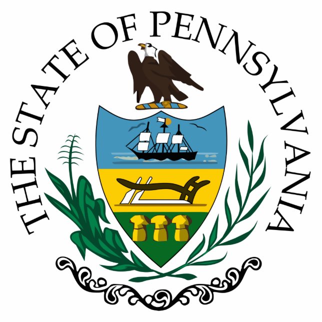 Pennsylvania sign cutout (Front)