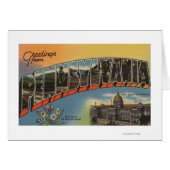 Pennsylvania (State Capital/Flower) (Front Horizontal)