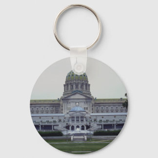 Pennsylvania State Capitol Building, Harrisburg, P Keychain