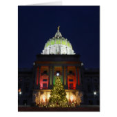 Pennsylvania State Capitol Christmas Tree Lights (Front)