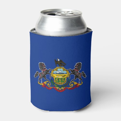 Pennsylvania State Flag Can Cooler