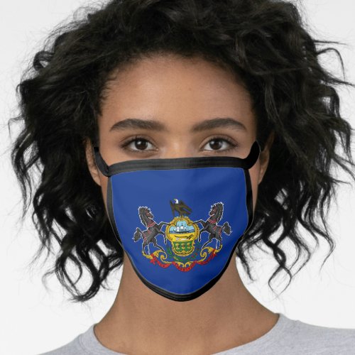 Pennsylvania State Flag Face Mask