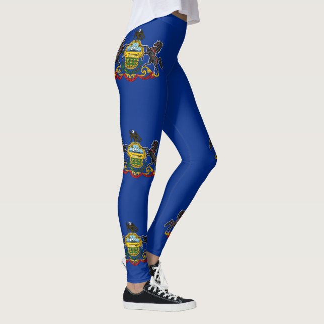 Pennsylvania State Flag Leggings (Right)