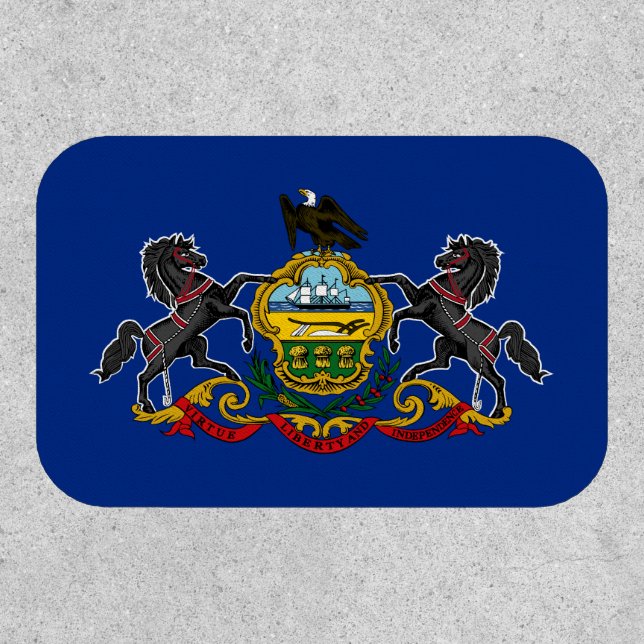Pennsylvania State Flag Patch (Front)