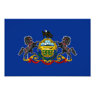 Pennsylvania State Flag Photo Print