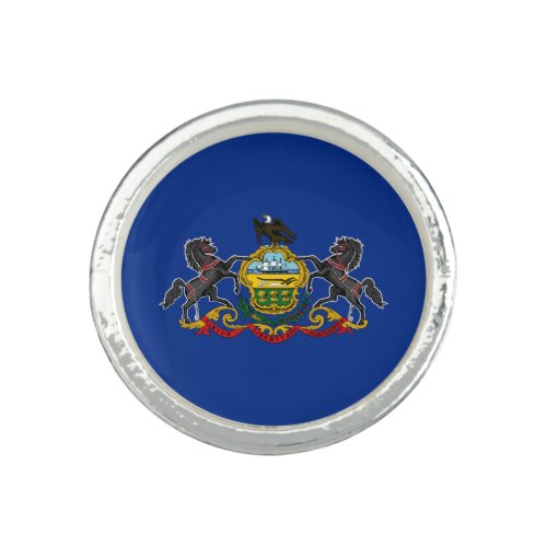 Pennsylvania State Flag Ring