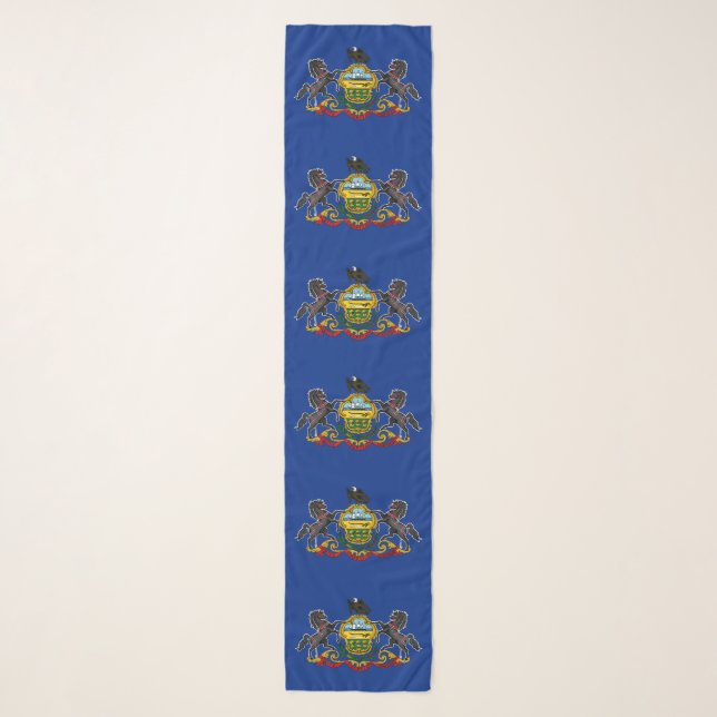 Pennsylvania State Flag Scarf (Front)