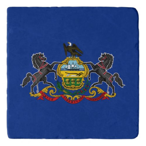 Pennsylvania State Flag Trivet