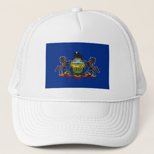 Pennsylvania State Flag Trucker Hat