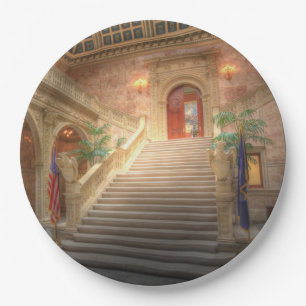 Pennsylvania State Matthew J. Ryan Building Paper Plates
