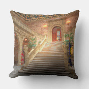 Pennsylvania State Matthew J. Ryan Building Throw Pillow