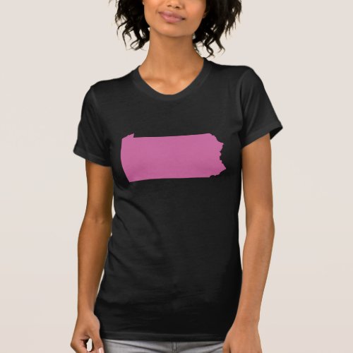Pennsylvania State Outline T_Shirt