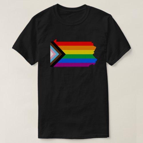 Pennsylvania State Pride LGBTQ Progress Pride T_Shirt