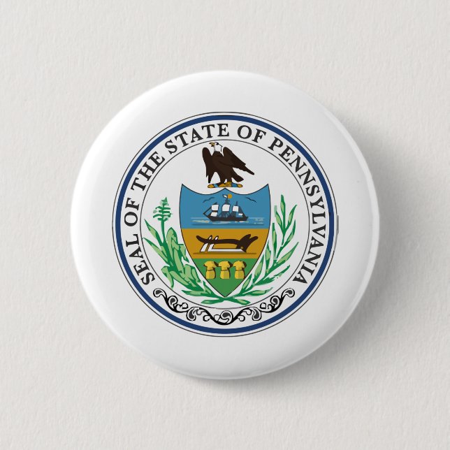 pennsylvania state seal button (Front)