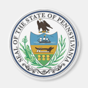 Pennsylvania State Seal Magnet